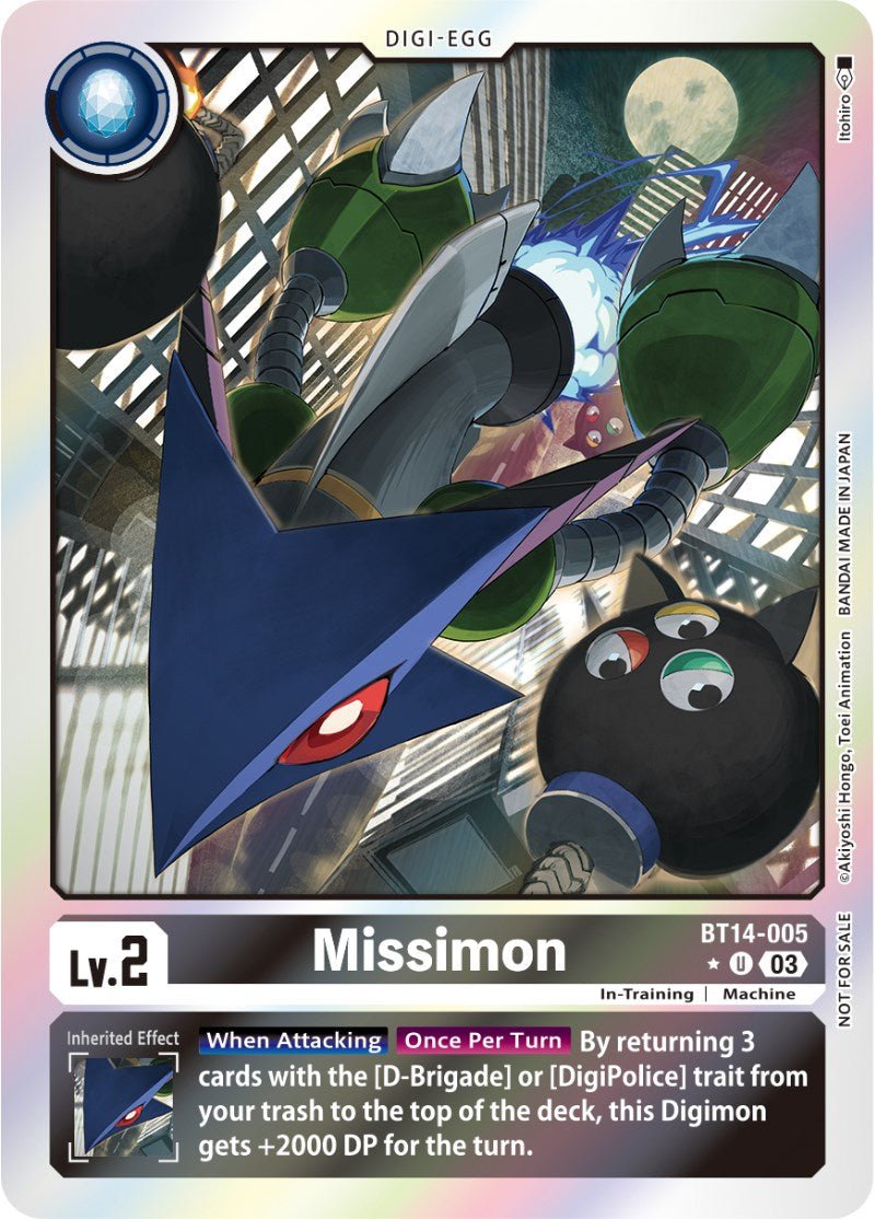 Missimon [BT14-005] (Blast Ace Box Promotion Pack) [Blast Ace] | Arkham Games and Comics