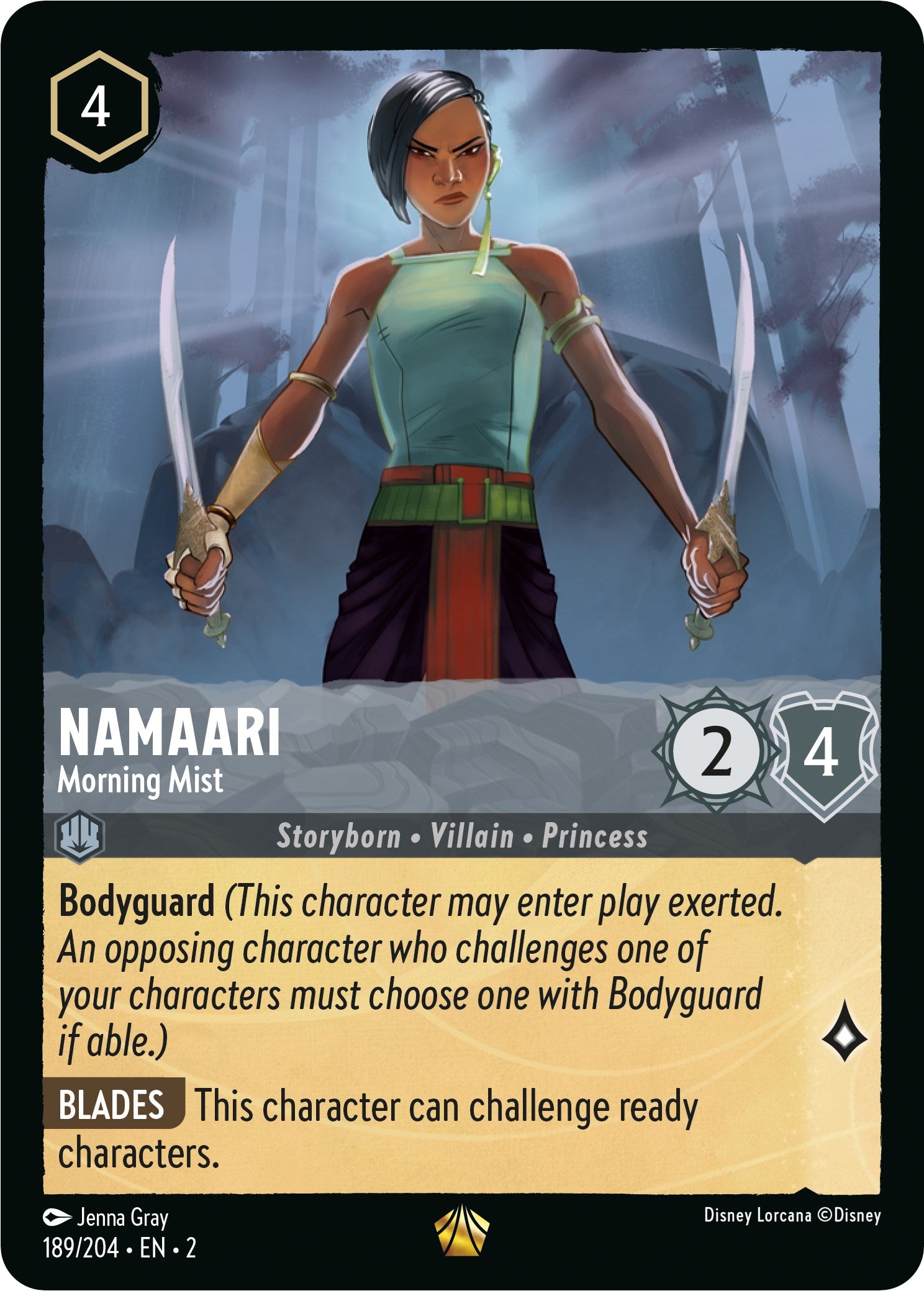 Namaari - Morning Mist (189/204) [Rise of the Floodborn] | Arkham Games and Comics