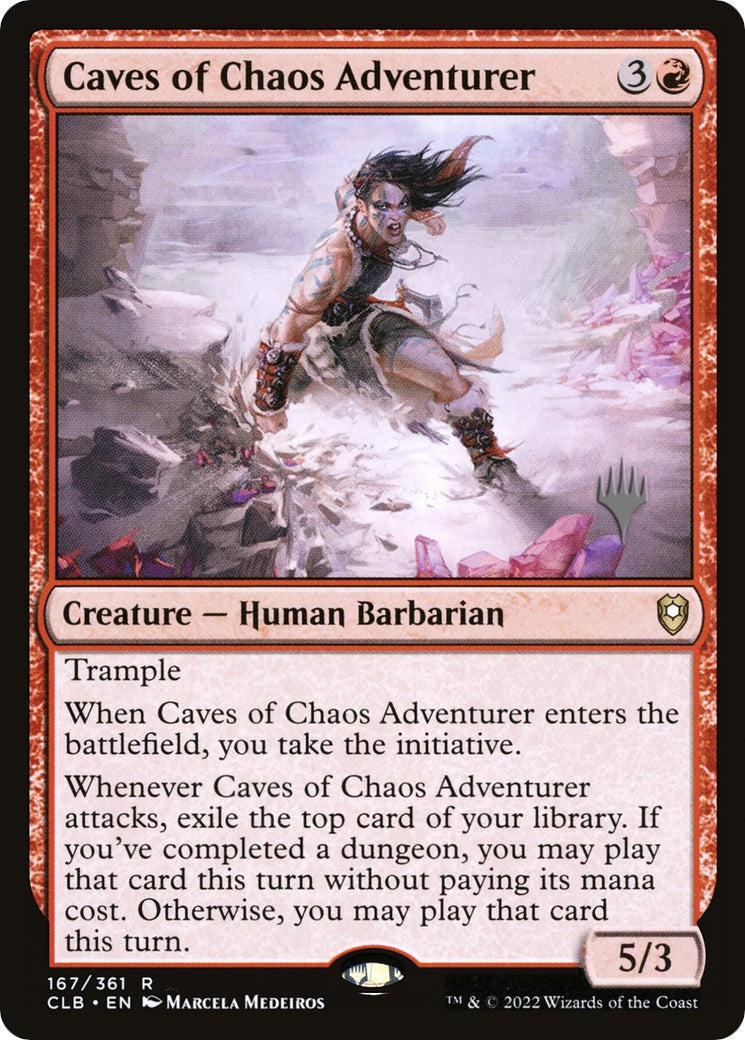 Caves of Chaos Adventurer (Promo Pack) [The Lost Caverns of Ixalan Promos] | Arkham Games and Comics