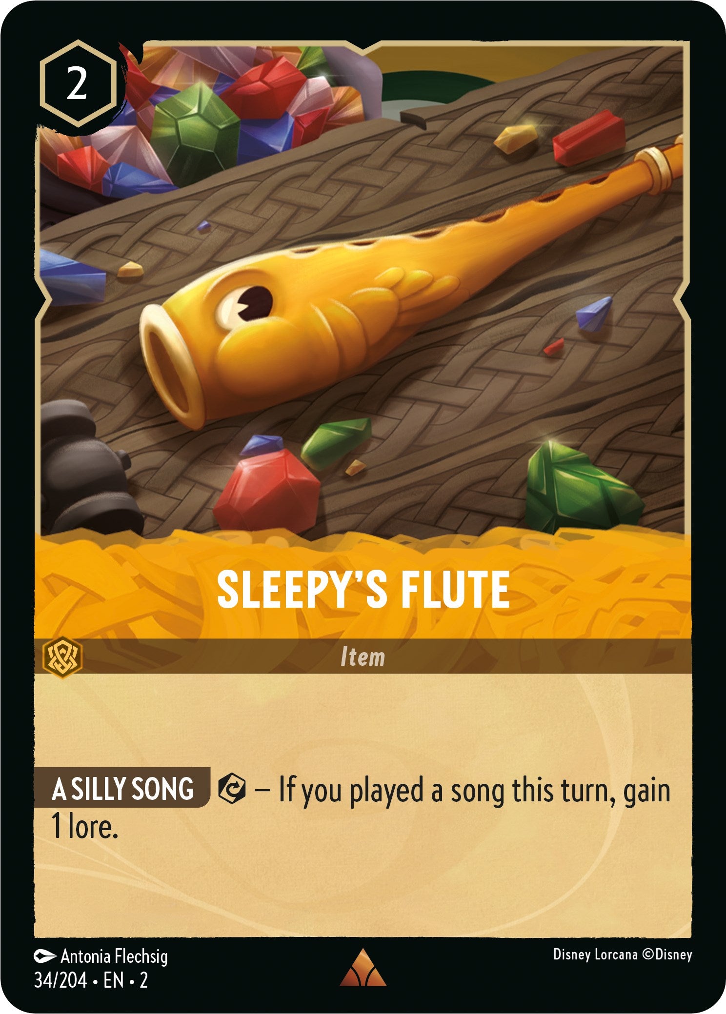 Sleepy's Flute (34/204) [Rise of the Floodborn] | Arkham Games and Comics