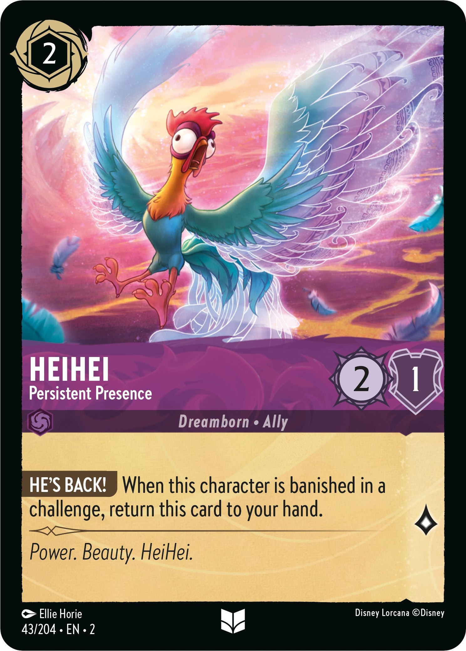 HeiHei - Persistent Presence (43/204) [Rise of the Floodborn] | Arkham Games and Comics