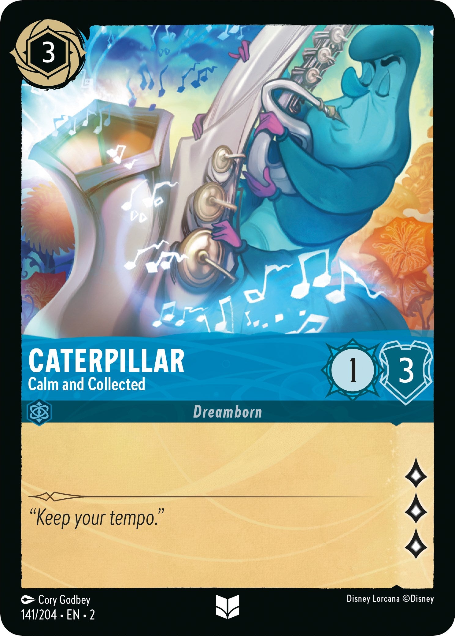 Caterpillar - Calm and Collected (141/204) [Rise of the Floodborn] | Arkham Games and Comics