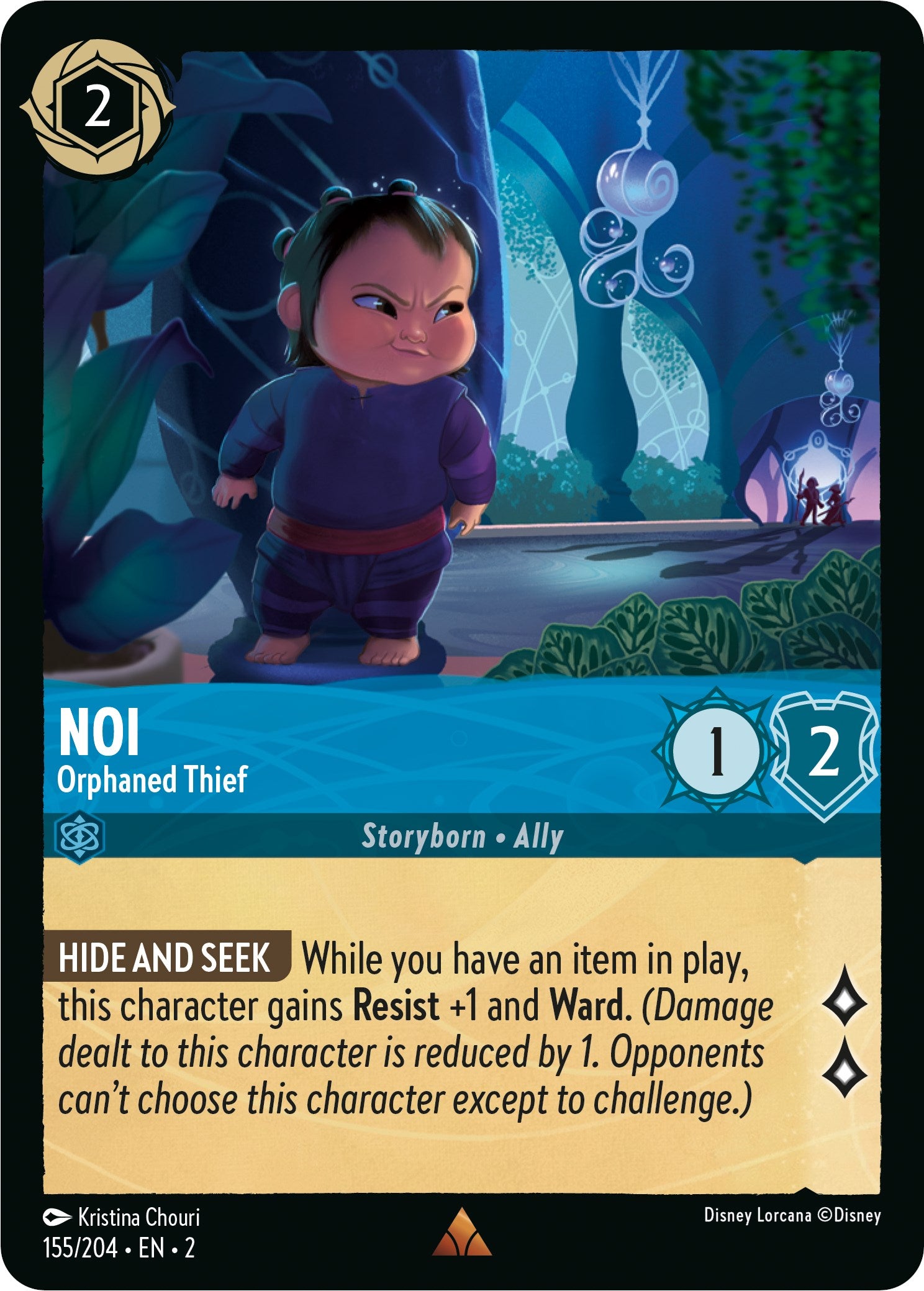 Noi - Orphaned Thief (155/204) [Rise of the Floodborn] | Arkham Games and Comics