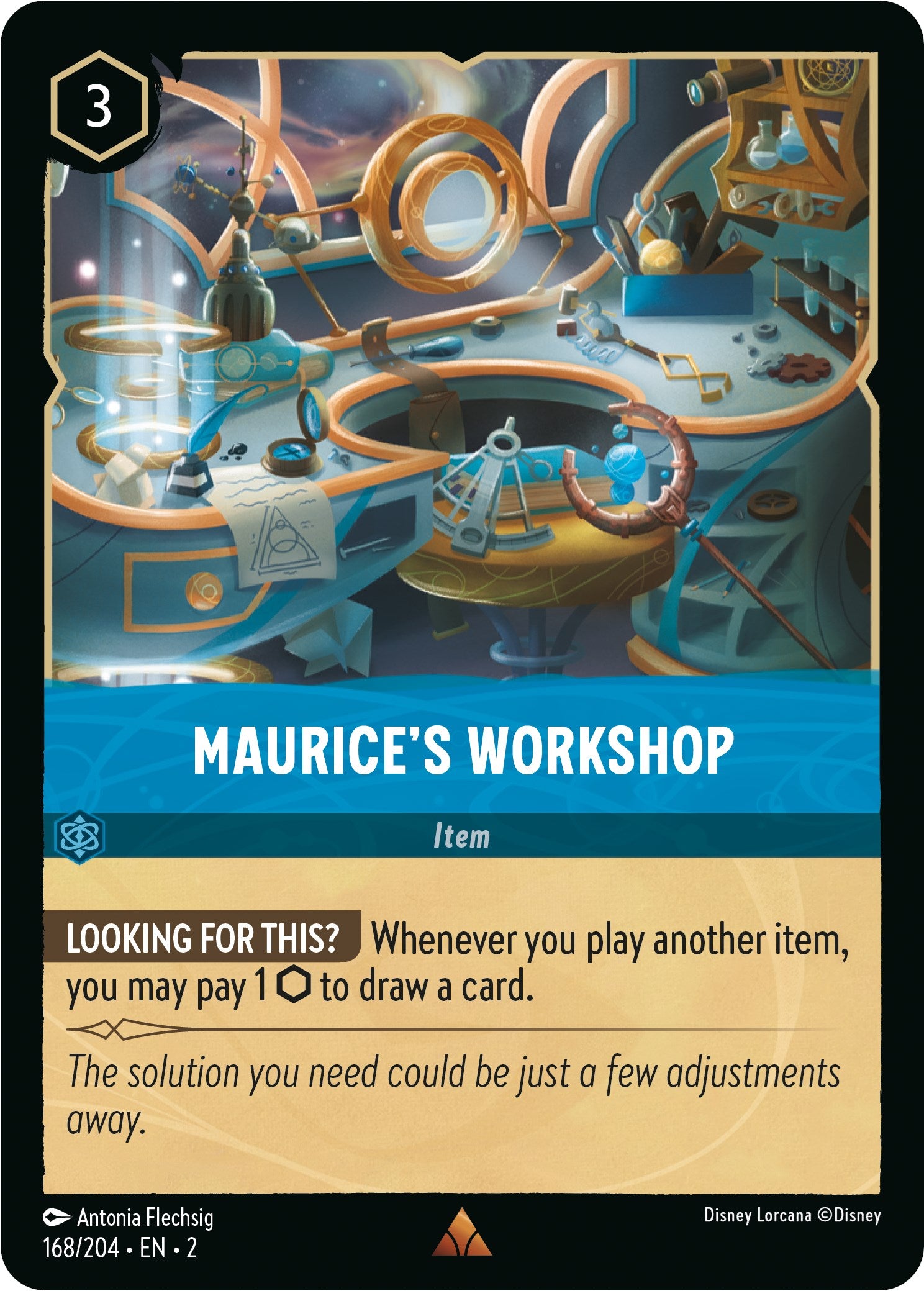 Maurice's Workshop (168/204) [Rise of the Floodborn] | Arkham Games and Comics