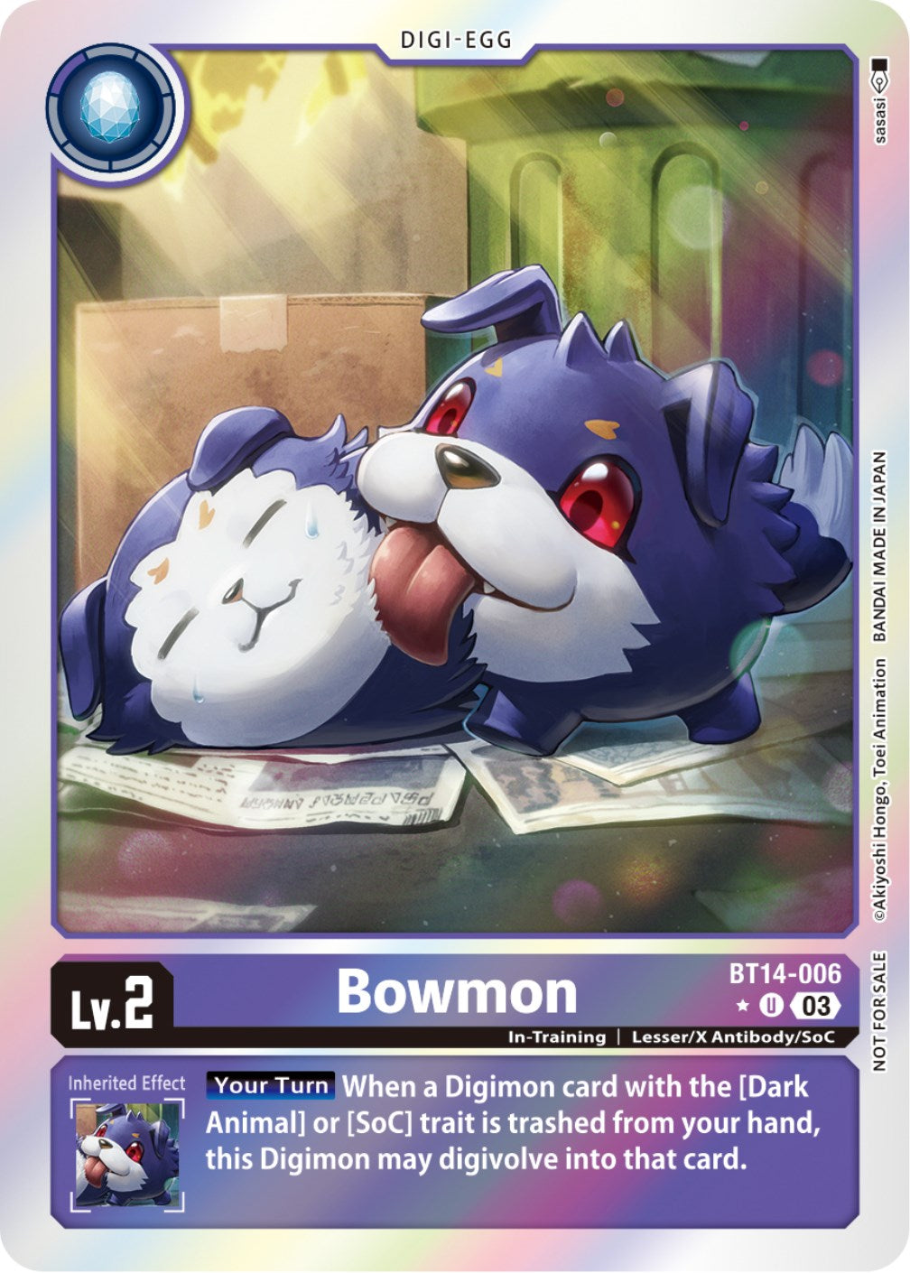 Bowmon [BT14-006] (Blast Ace Box Promotion Pack) [Blast Ace] | Arkham Games and Comics