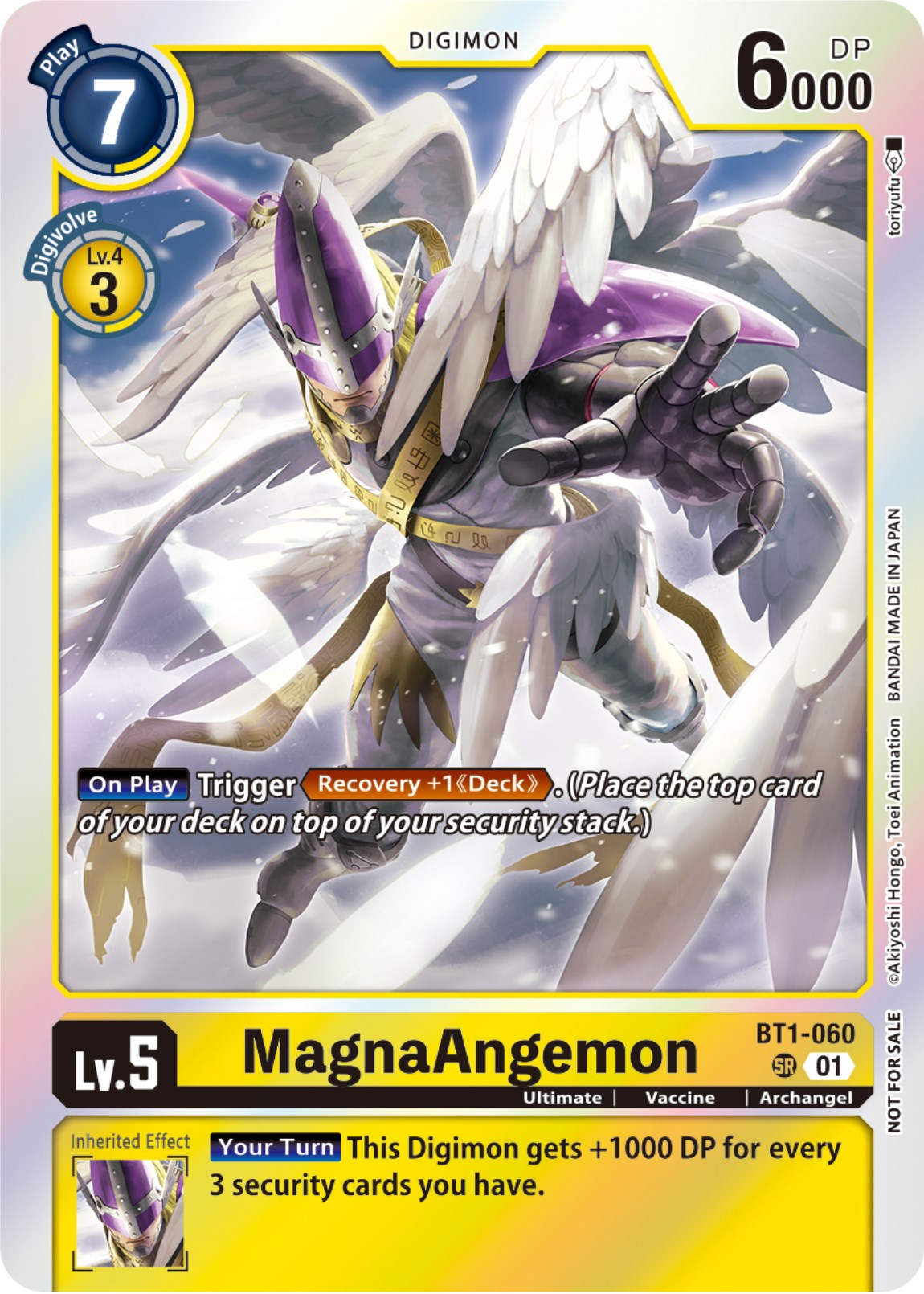 MagnaAngemon [BT1-060] (Blast Ace Double Pack Set) [Release Special Booster Ver.1.5] | Arkham Games and Comics