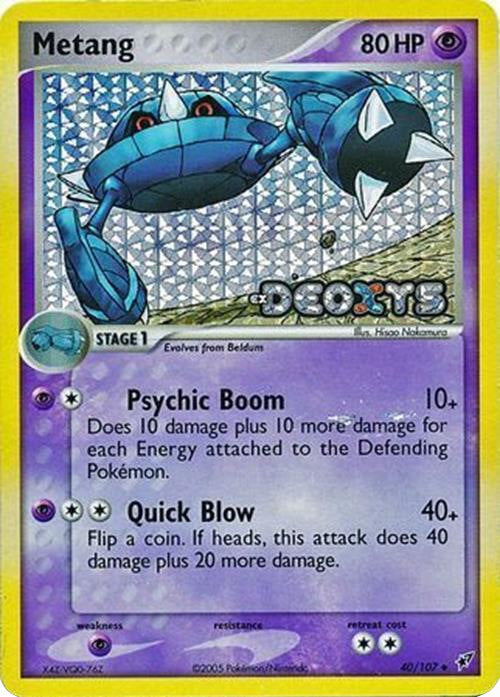 Metang (40/107) (Stamped) [EX: Deoxys] | Arkham Games and Comics