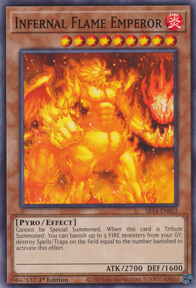 Infernal Flame Emperor [SR14-EN013] Common | Arkham Games and Comics