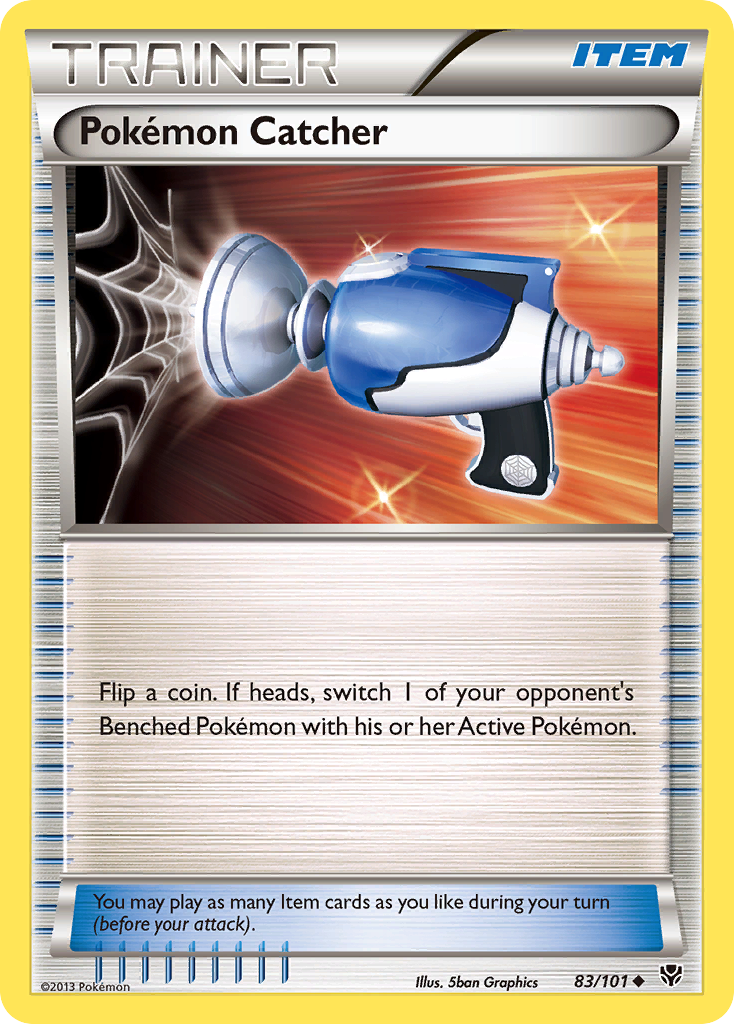 Pokemon Catcher (83/101) [Black & White: Plasma Blast] | Arkham Games and Comics