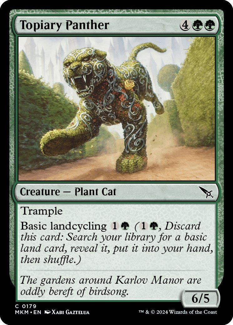 Topiary Panther (179) [MKM] | Arkham Games and Comics
