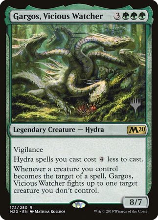 Gargos, Vicious Watcher [Core Set 2020 Promos] | Arkham Games and Comics