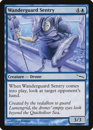 Wanderguard Sentry [Mirrodin] | Arkham Games and Comics