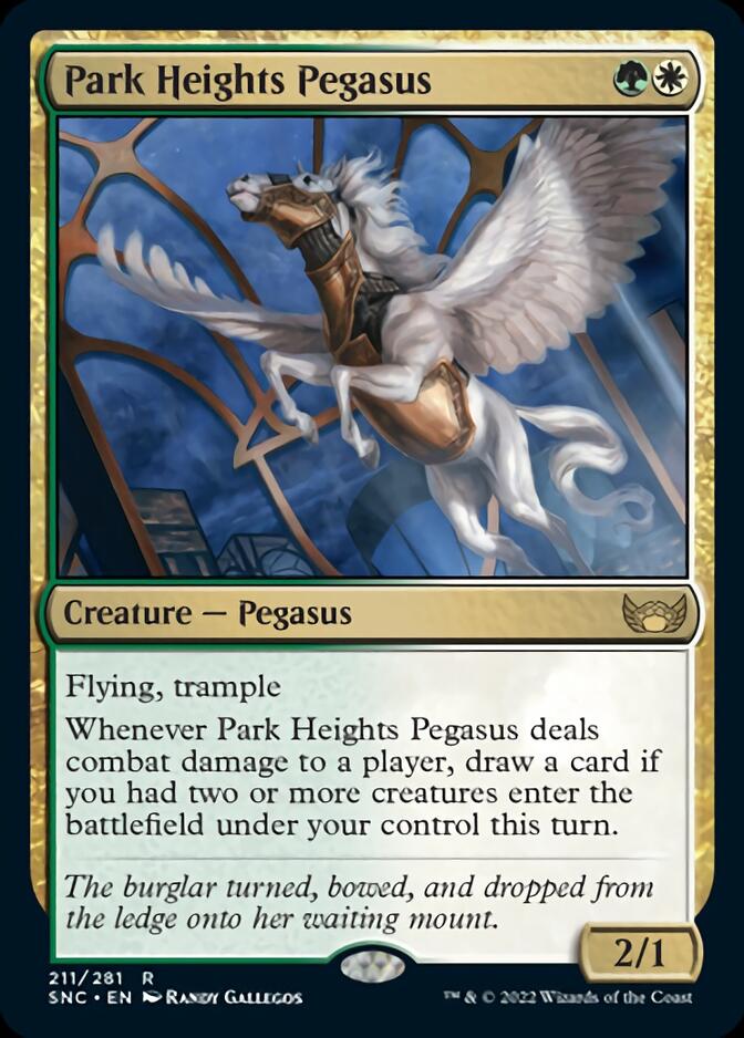 Park Heights Pegasus [Streets of New Capenna] | Arkham Games and Comics