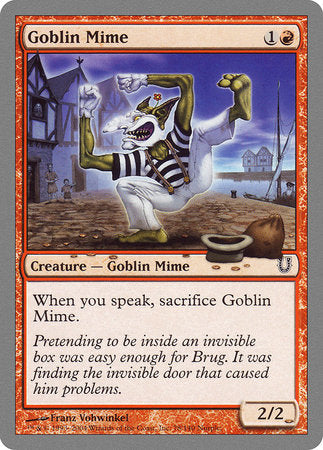 Goblin Mime [Unhinged] | Arkham Games and Comics