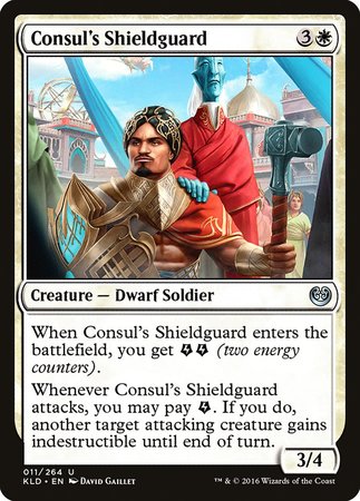 Consul's Shieldguard [Kaladesh] | Arkham Games and Comics