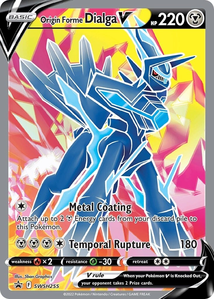 Origin Forme Dialga V (SWSH255) [Sword & Shield: Black Star Promos] | Arkham Games and Comics