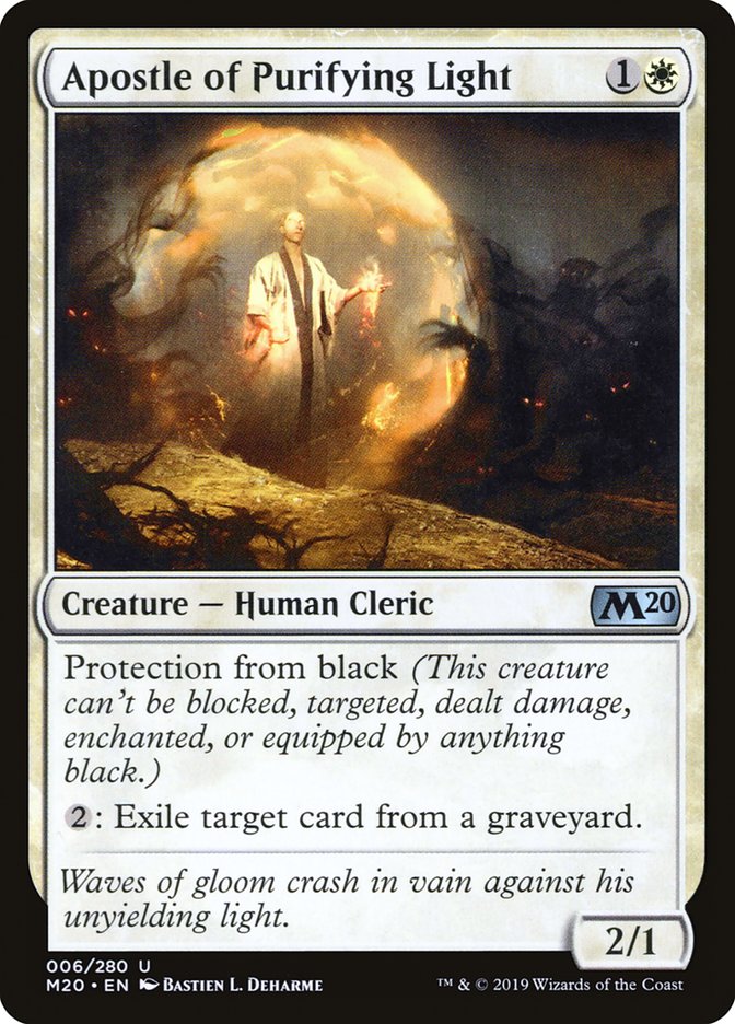 Apostle of Purifying Light [Core Set 2020] | Arkham Games and Comics