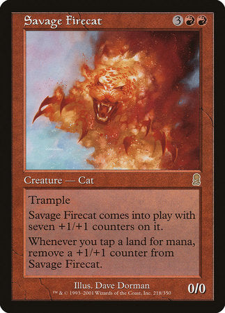 Savage Firecat [Odyssey] | Arkham Games and Comics