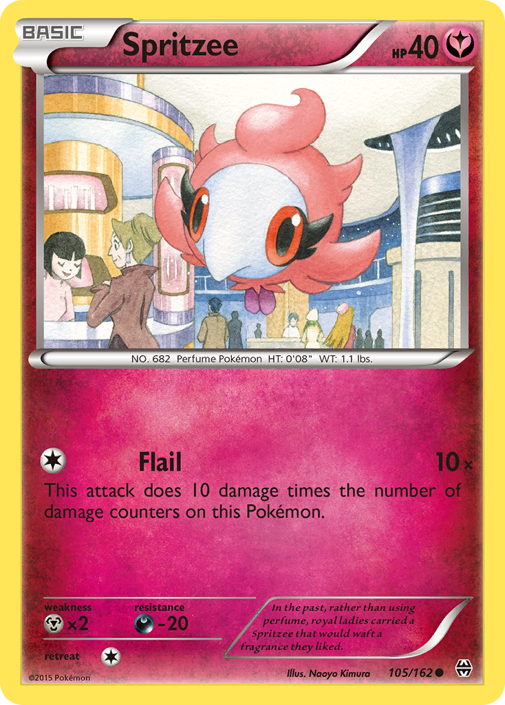 Spritzee (105/162) [XY: BREAKthrough] | Arkham Games and Comics