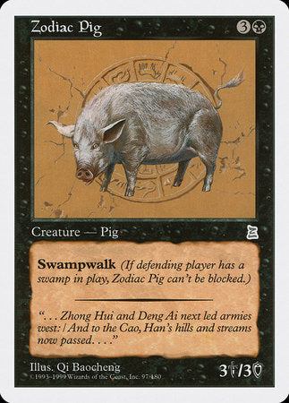 Zodiac Pig [Portal Three Kingdoms] | Arkham Games and Comics