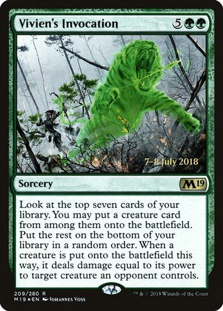 Vivien's Invocation [Core Set 2019 Promos] | Arkham Games and Comics