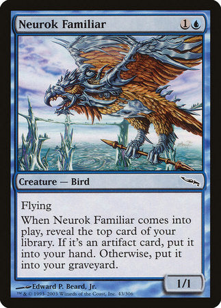 Neurok Familiar [Mirrodin] | Arkham Games and Comics