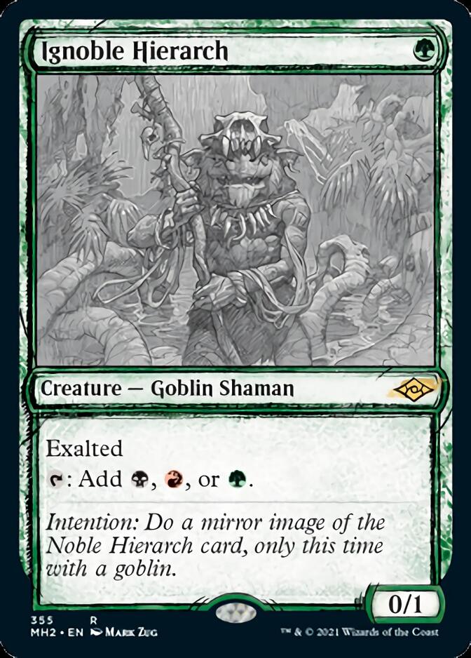 Ignoble Hierarch (Sketch) [Modern Horizons 2] | Arkham Games and Comics