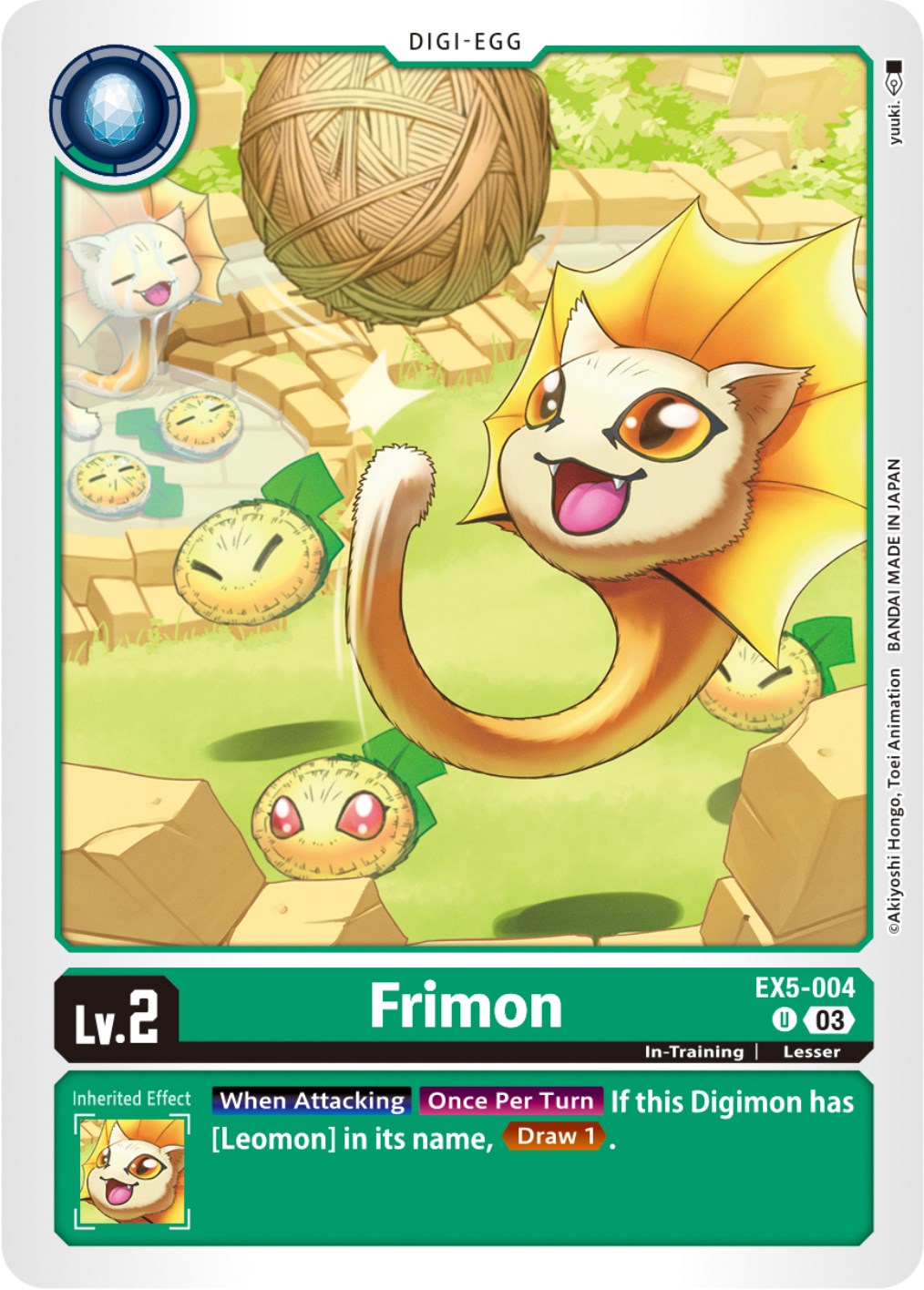 Frimon [EX5-004] [Animal Colosseum] | Arkham Games and Comics