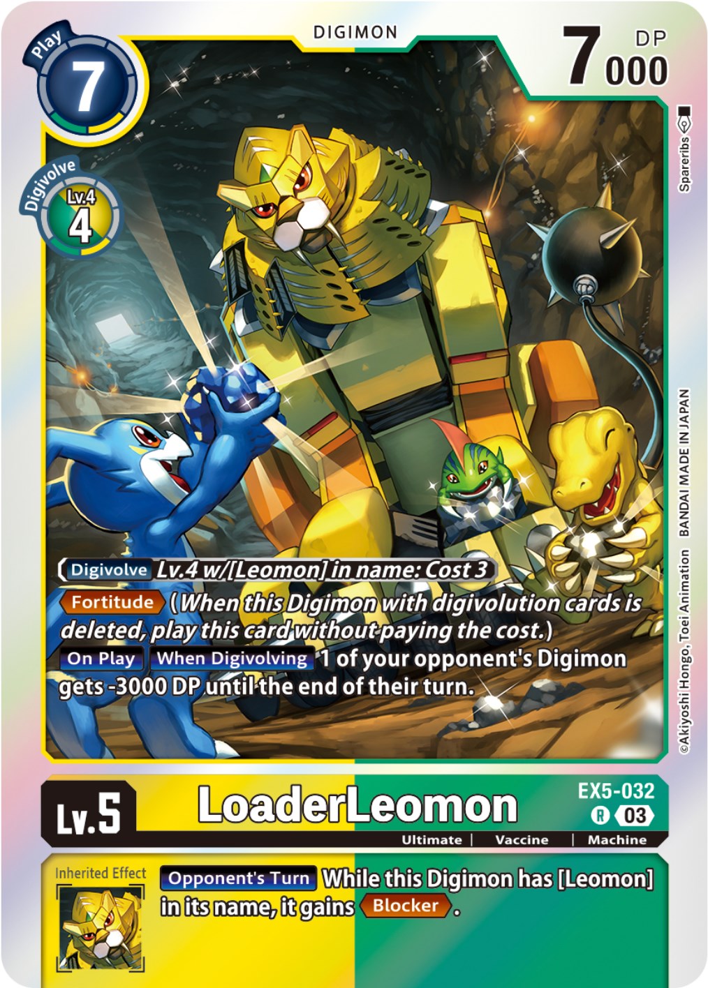 LoaderLeomon [EX5-032] [Animal Colosseum] | Arkham Games and Comics