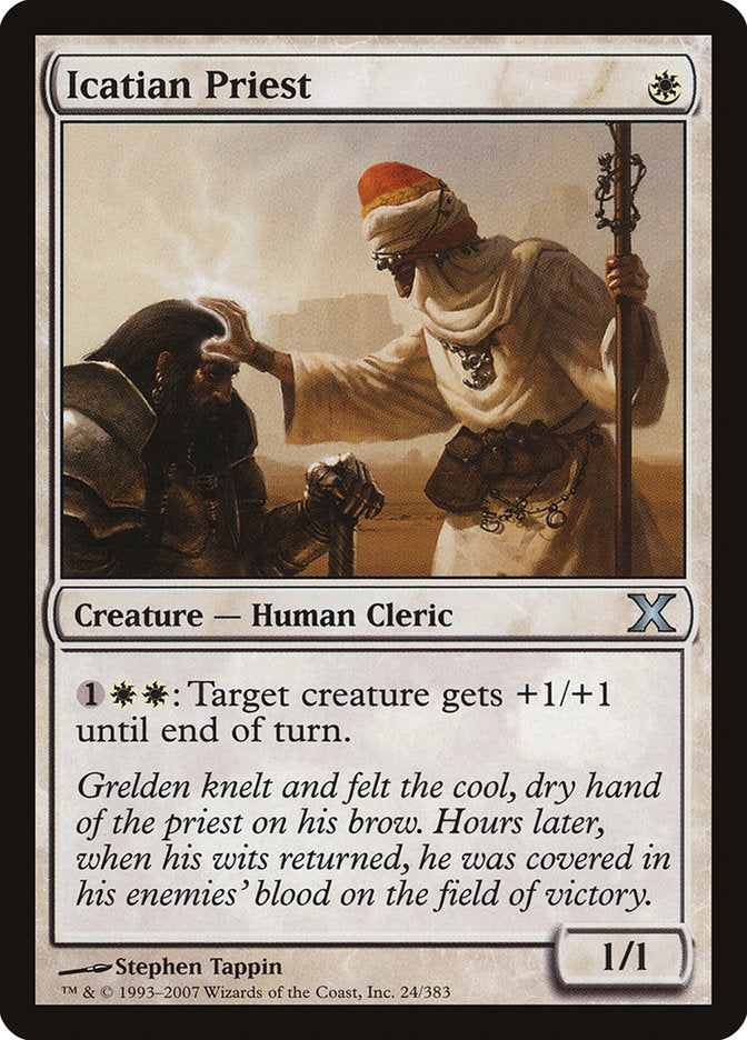 Icatian Priest [Tenth Edition] | Arkham Games and Comics