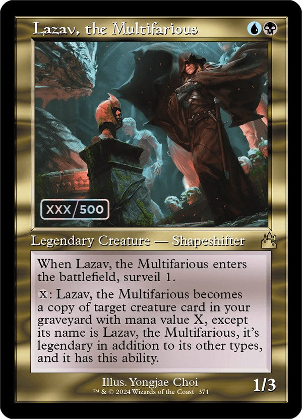 Lazav, the Multifarious (Retro) (Serialized) [Ravnica Remastered] | Arkham Games and Comics