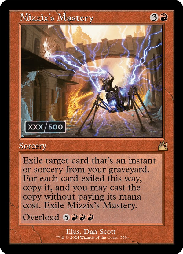 Mizzix's Mastery (Retro) (Serialized) [Ravnica Remastered] | Arkham Games and Comics