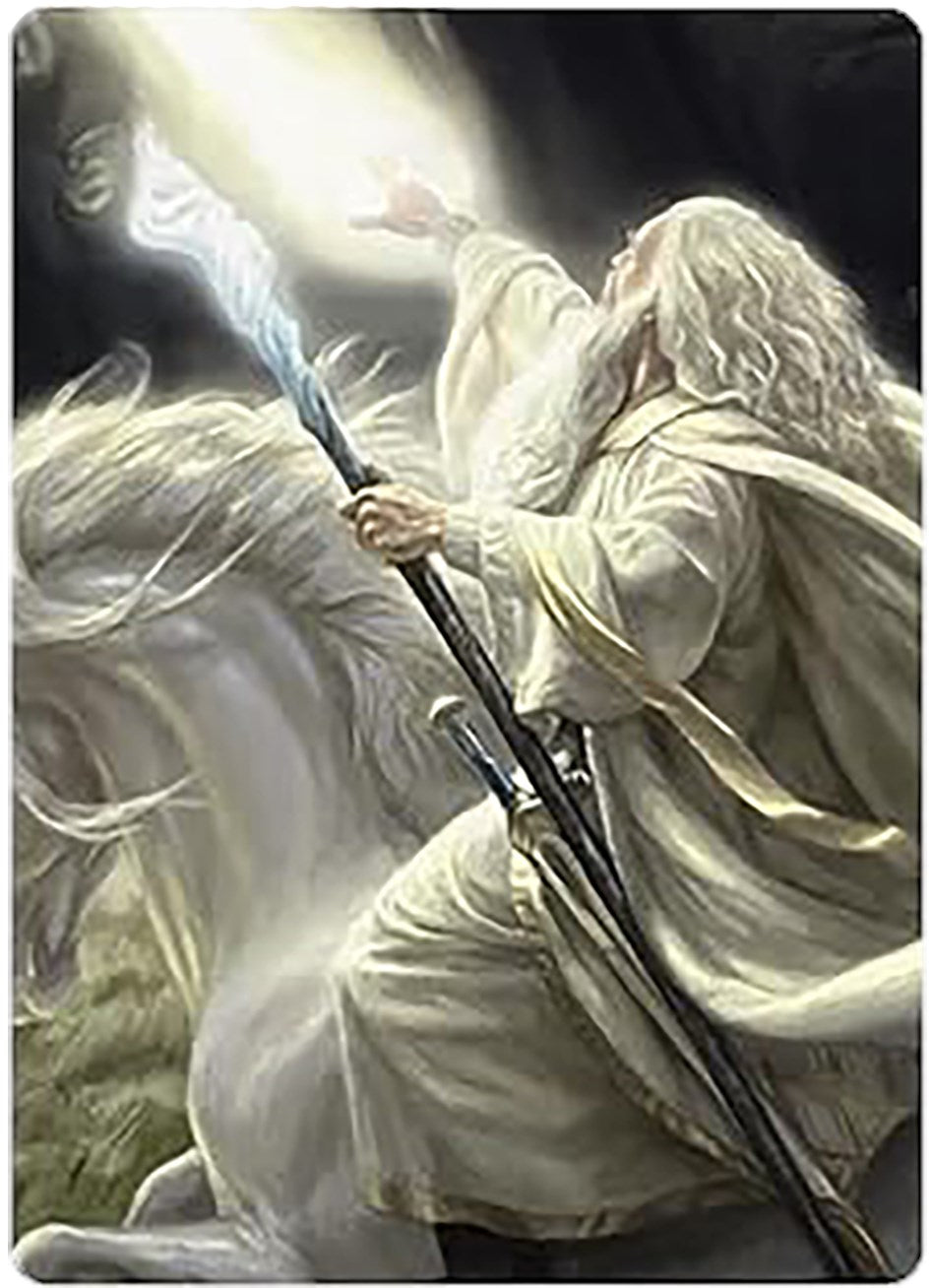 Gandalf of the Secret Fire Art Card [The Lord of the Rings: Tales of Middle-earth Art Series] | Arkham Games and Comics