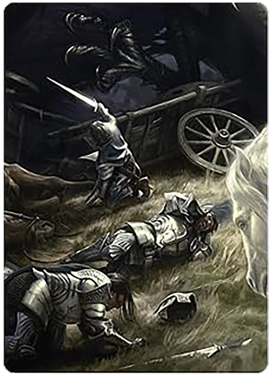 Courageous Resolve Art Card [The Lord of the Rings: Tales of Middle-earth Art Series] | Arkham Games and Comics