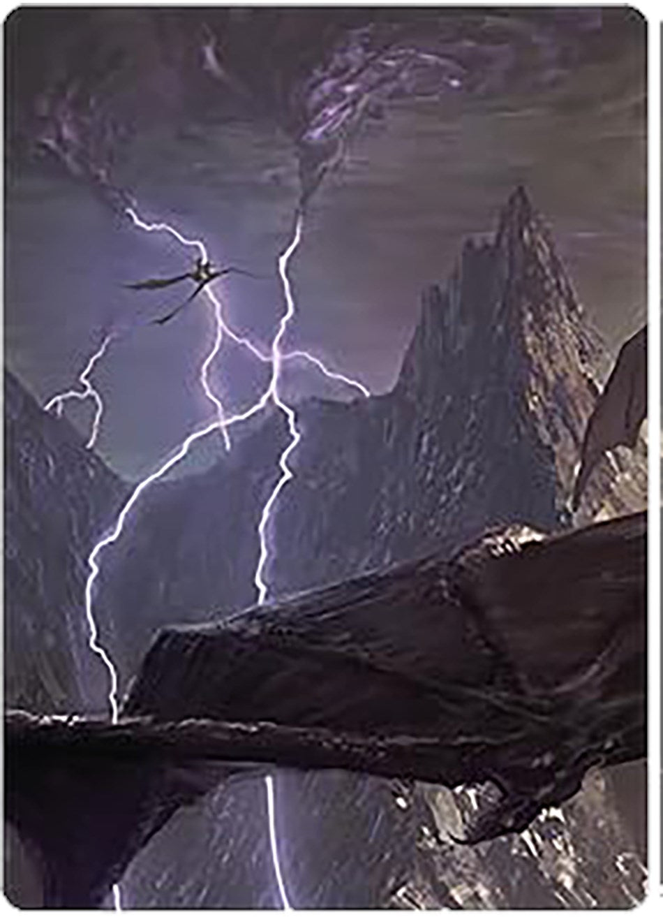 Call Forth the Tempest Art Card [The Lord of the Rings: Tales of Middle-earth Art Series] | Arkham Games and Comics