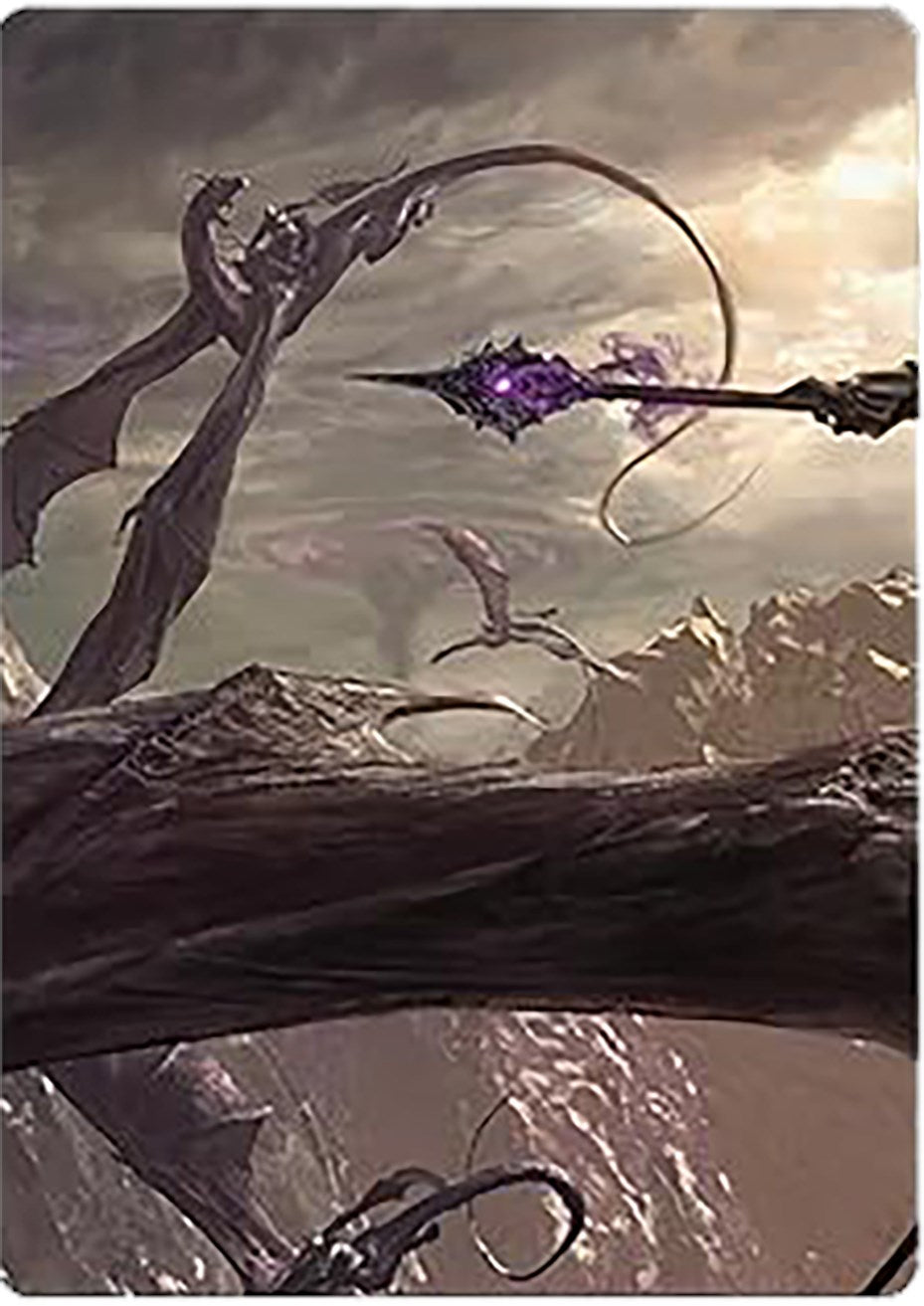 Nazgul Battle-Mace Art Card [The Lord of the Rings: Tales of Middle-earth Art Series] | Arkham Games and Comics