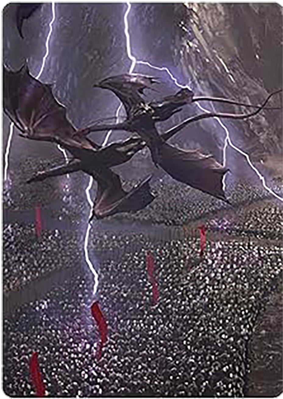 Mordor on the March Art Card [The Lord of the Rings: Tales of Middle-earth Art Series] | Arkham Games and Comics