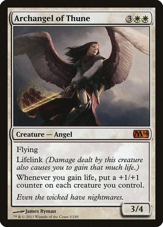 Archangel of Thune [Magic 2014] | Arkham Games and Comics