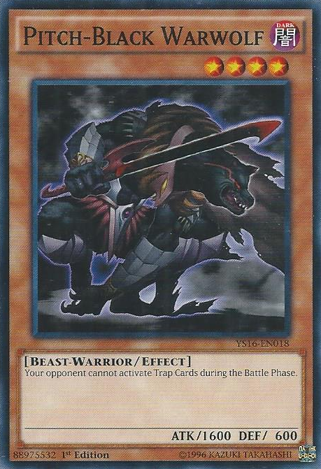 Pitch-Black Warwolf [YS16-EN018] Common | Arkham Games and Comics