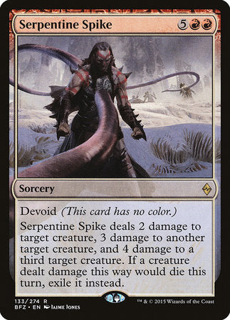 Serpentine Spike [Battle for Zendikar] | Arkham Games and Comics