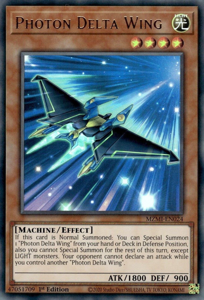 Photon Delta Wing [MZMI-EN024] Ultra Rare | Arkham Games and Comics