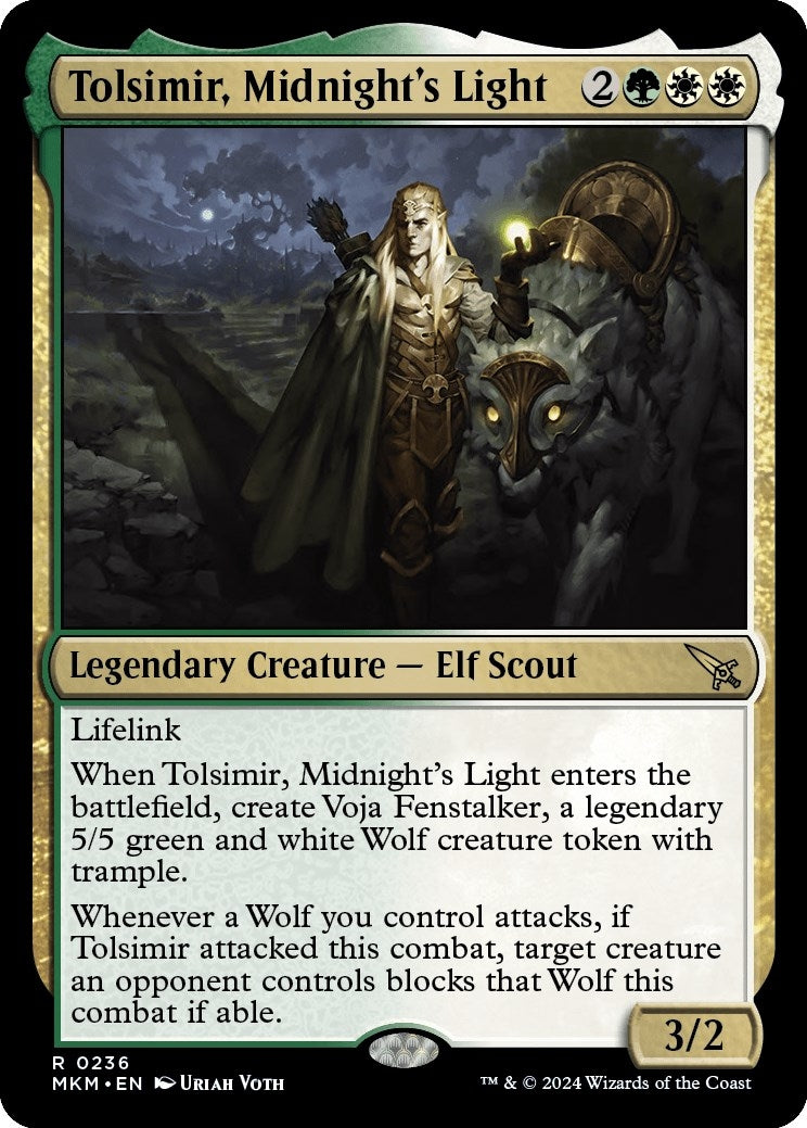 Tolsimir, Midnight's Light (236) [MKM] | Arkham Games and Comics