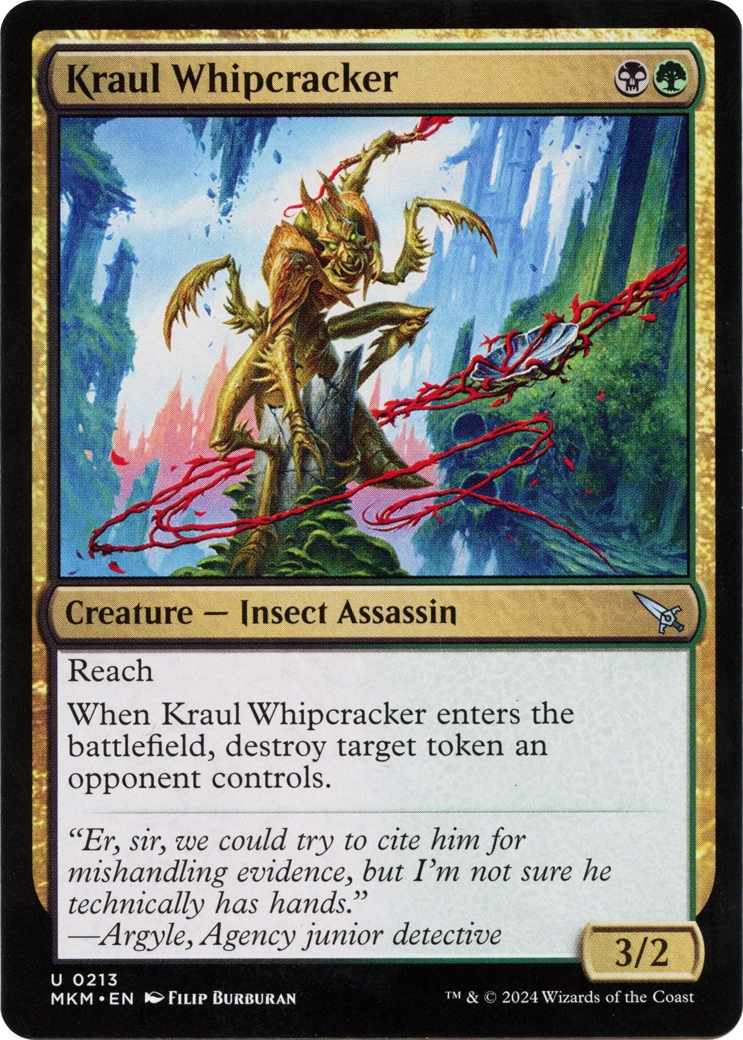 Kraul Whipcracker (213) [MKM] | Arkham Games and Comics