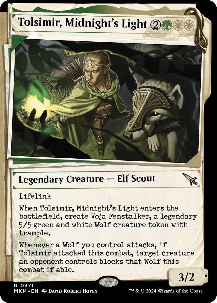 Tolsimir, Midnight's Light (Showcase) (371) [MKM] | Arkham Games and Comics