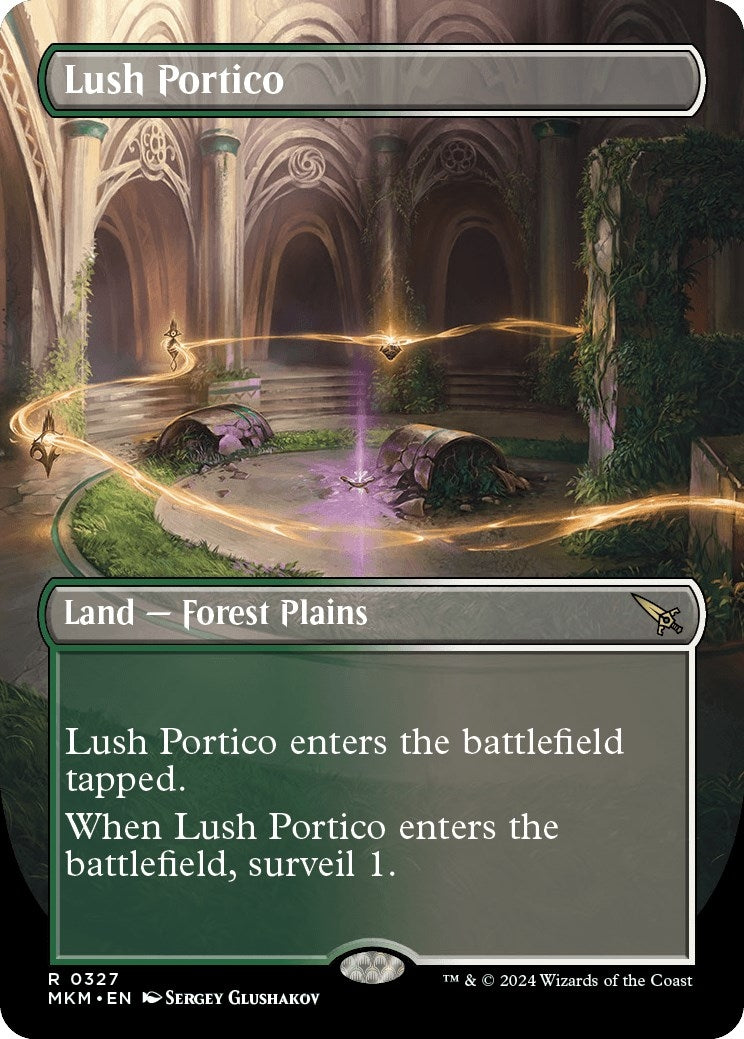 Lush Portico (Borderless) (327) [MKM] | Arkham Games and Comics