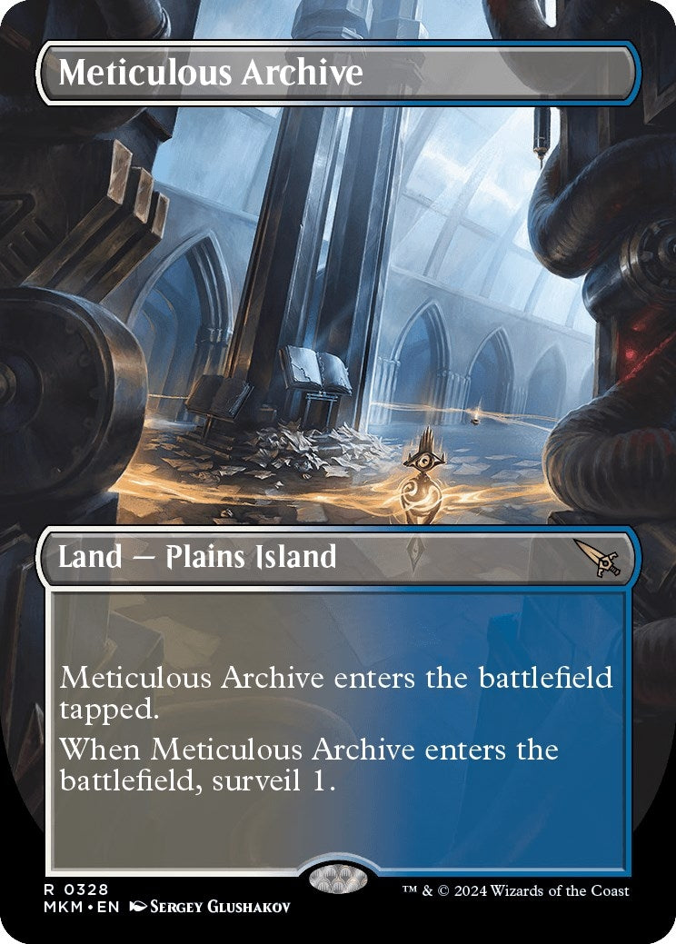 Meticulous Archive (Borderless) (328) [MKM] | Arkham Games and Comics