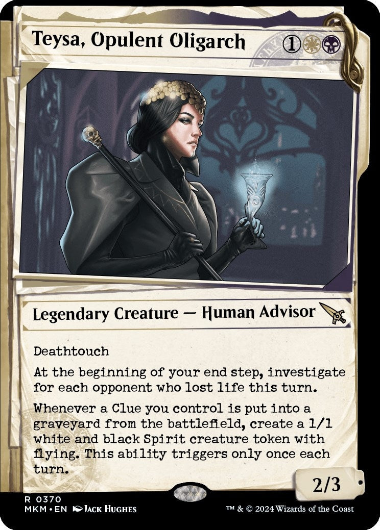 Teysa, Opulent Oligarch (Showcase) (0370) (370) [MKM] | Arkham Games and Comics