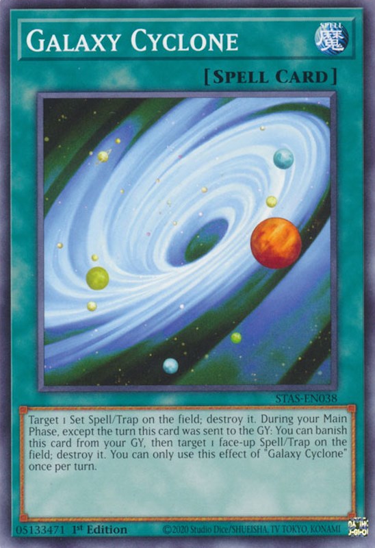 Galaxy Cyclone [STAS-EN038] Common | Arkham Games and Comics