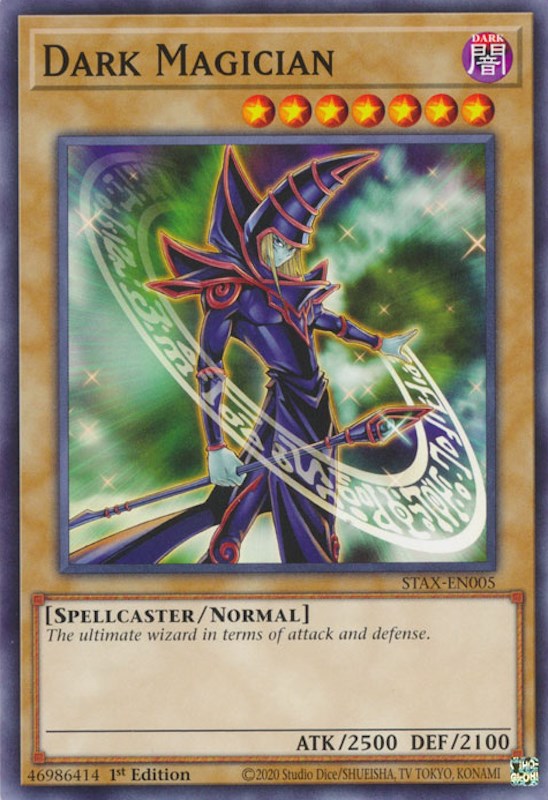 Dark Magician [STAX-EN005] Common | Arkham Games and Comics