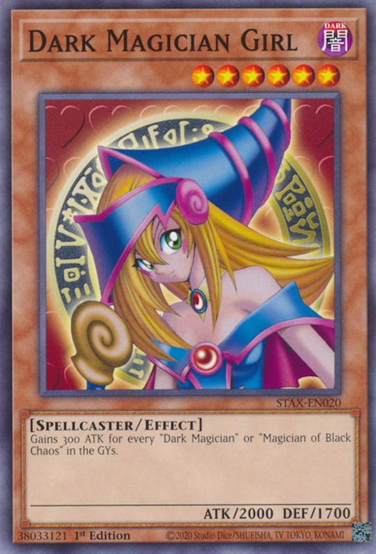 Dark Magician Girl [STAX-EN020] Common | Arkham Games and Comics